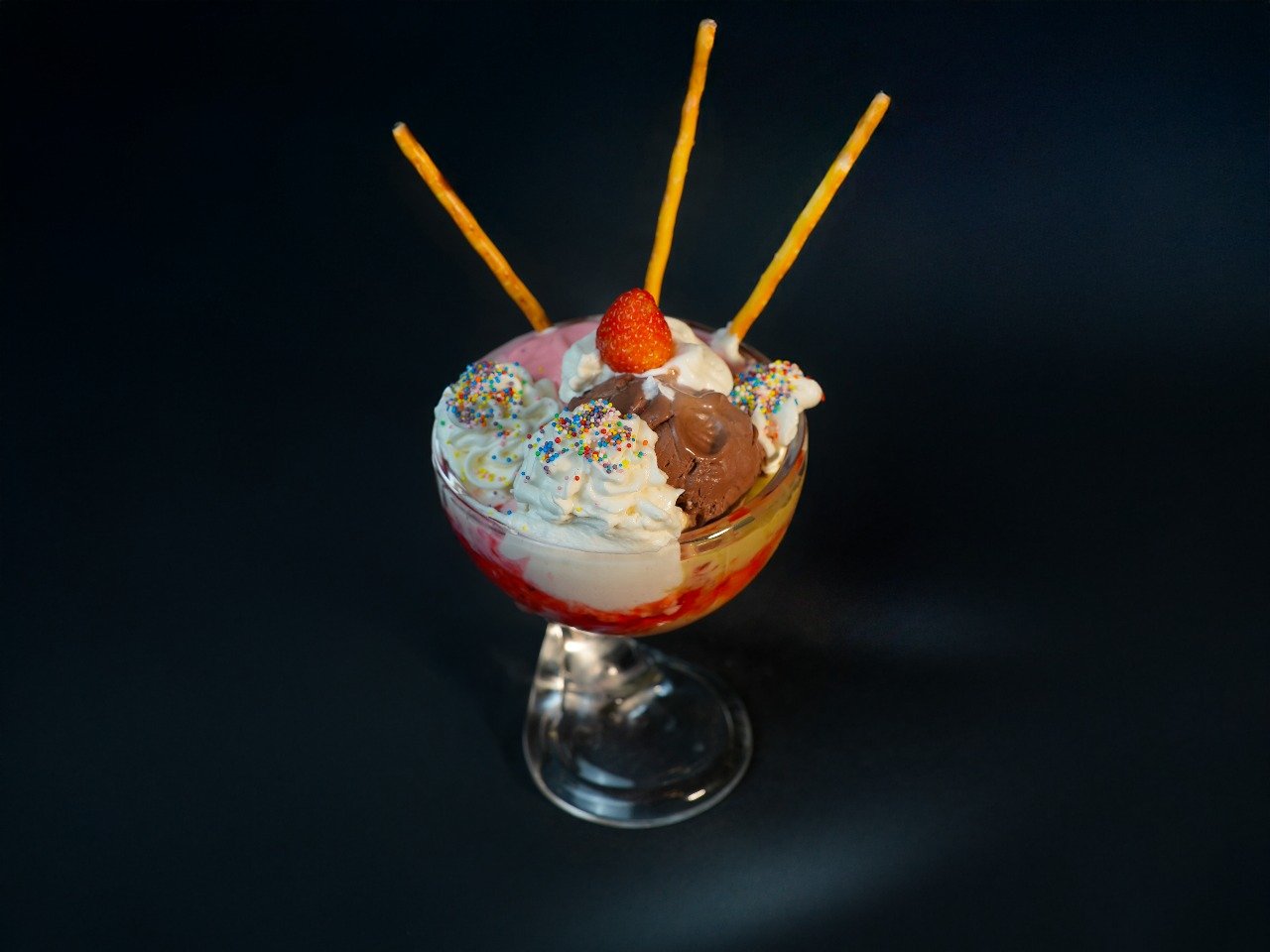 آيس كريم مشكل